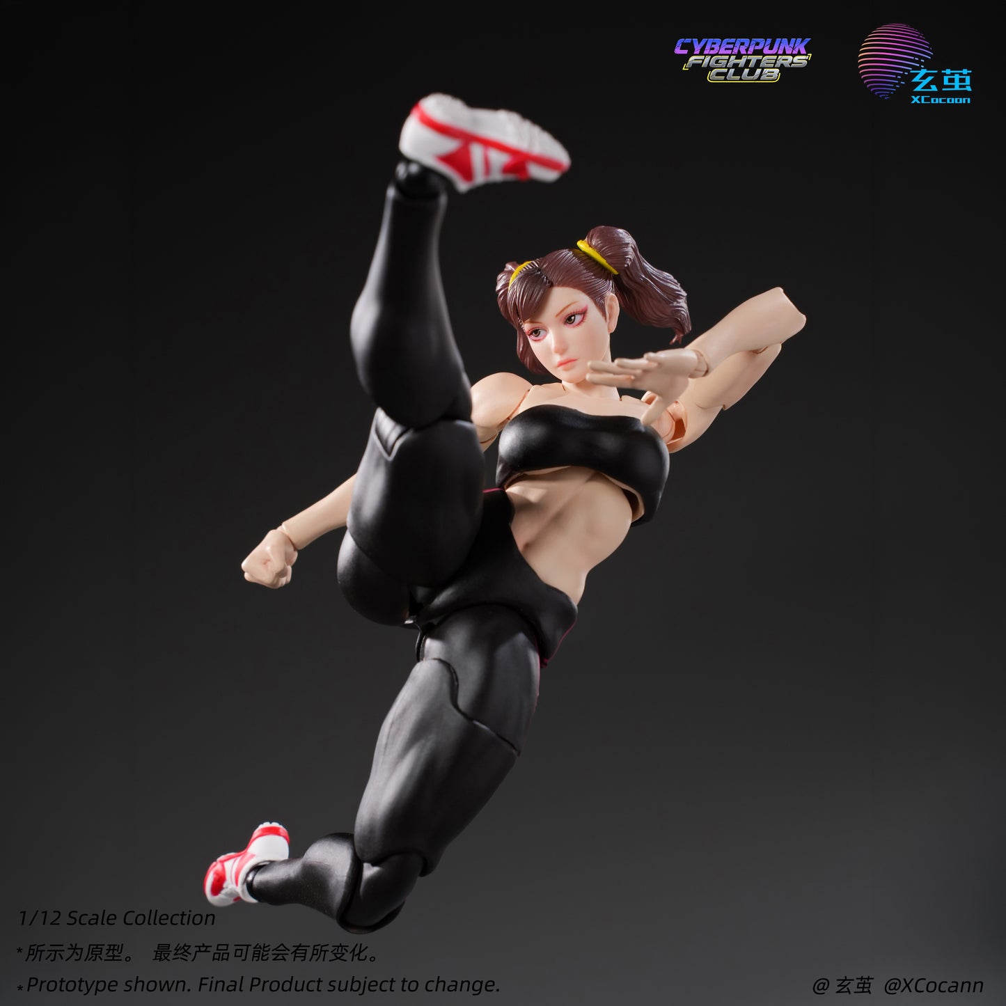 (Pre-Order) Xcocann 1/12 Cyberpunk Fighters Club Shadow Princess CF04
