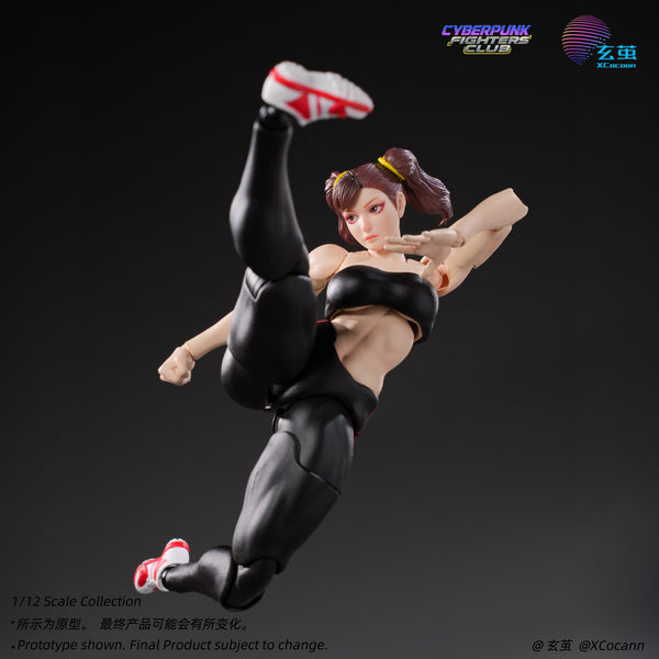 (Pre-Order) Xcocann 1/12 Cyberpunk Fighters Club Shadow Princess CF04