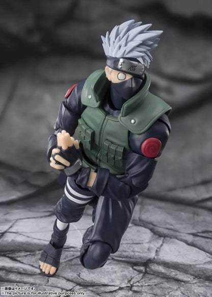 (Pre-Order) S.H. Figuarts Naruto Shippuden Kakashi Hatake The Famed Sharingan Hero (Reissue)