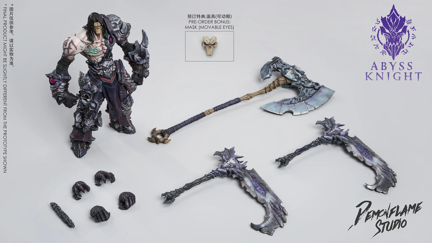 (Pre-Order) Demonflame Studio 1/12 Darksiders Abyss Knight Apocalypse & Despair Cyan Steed Set of 2