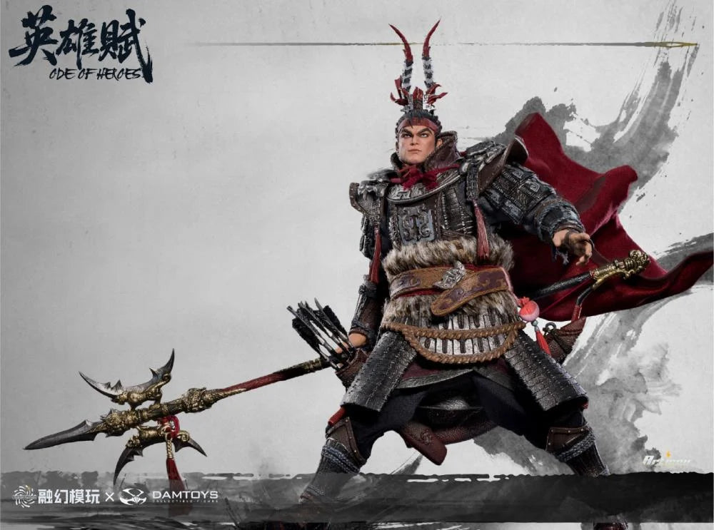 (Pre-Order) DAMTOYS Romance of the Three Kingdoms Ode of Heroes Lu Bu 1/12 Scale Action Figure