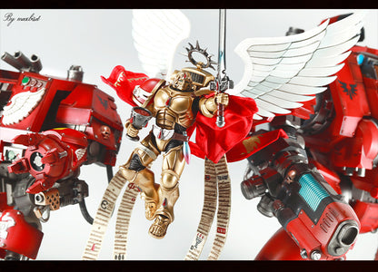 Custom 1/12 Clothing Accessories for Joy Toy Blood Angels The Sanguinor