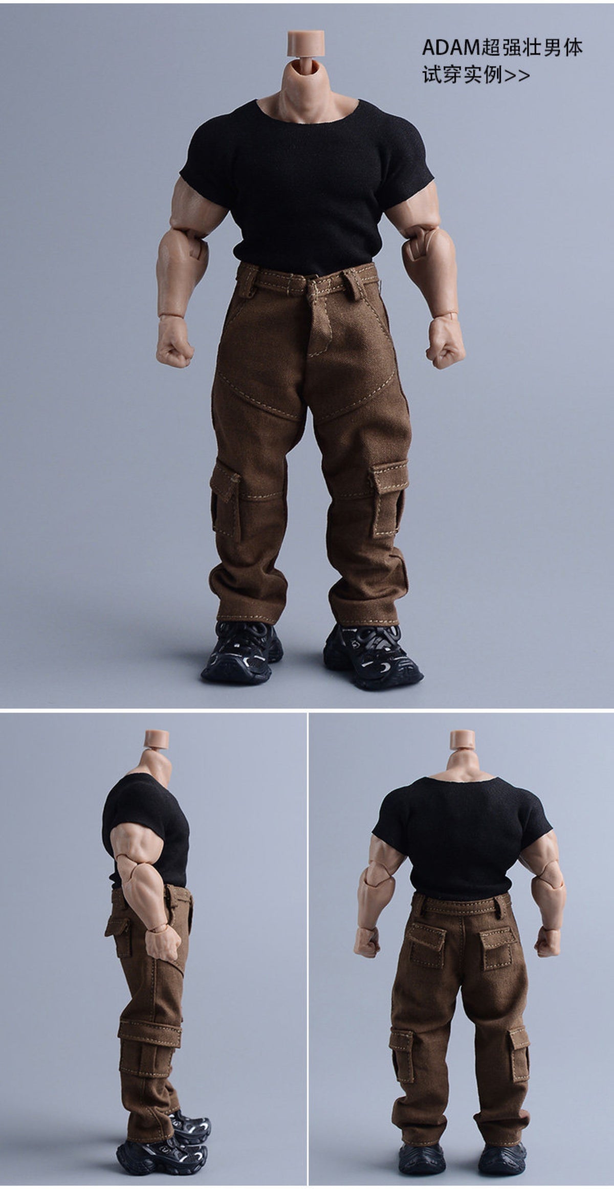 Custom 1/12 Clothing Accessories Running Shoes for 1/12 Scale Action Figure