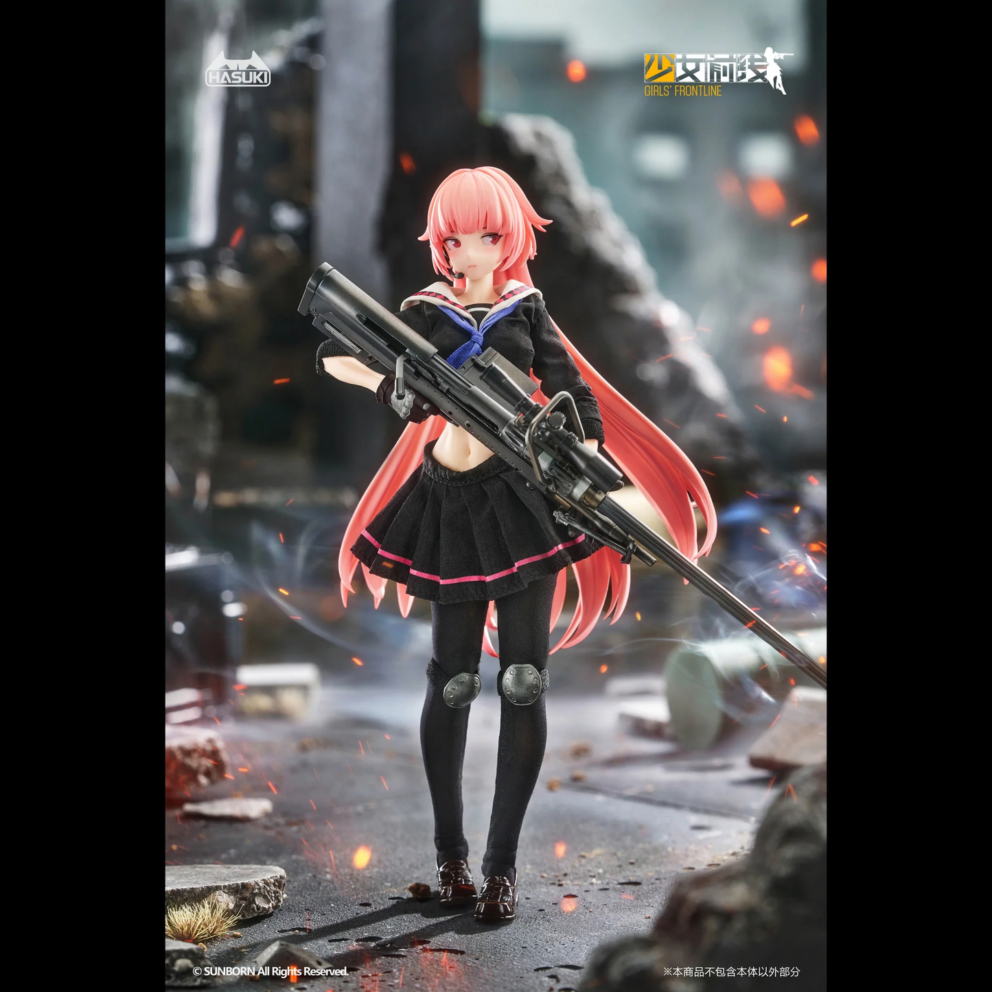 (Pre-Order) HASUKI Official Licensed Girls’ Frontline action figure PA011