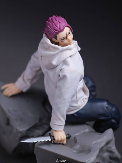 Custom 1/12 Clothing for SHF Jujutsu Kaisen Yuji Itadori