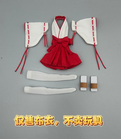 Custom 1/12 Clothing for Cowl Product Oni Girl Kimono