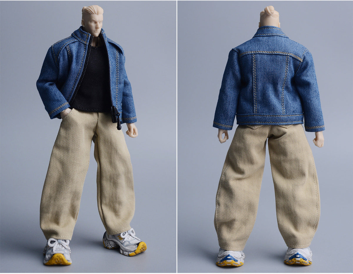 Custom 1/12 Clothing Accessories Jacket for 1/12 Scale Action Figure
