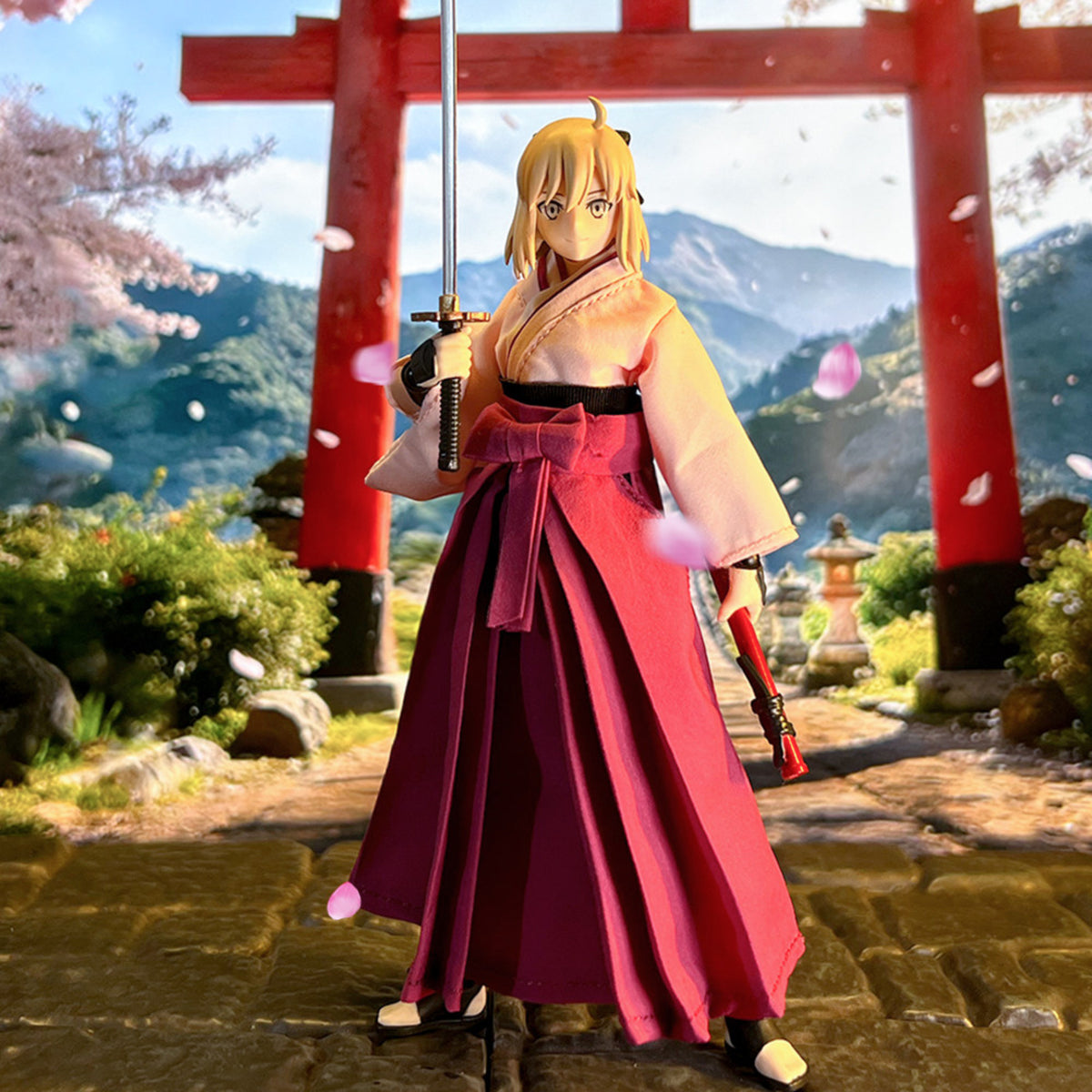 Custom 1/12 Clothing for figma Fate Okita Souji