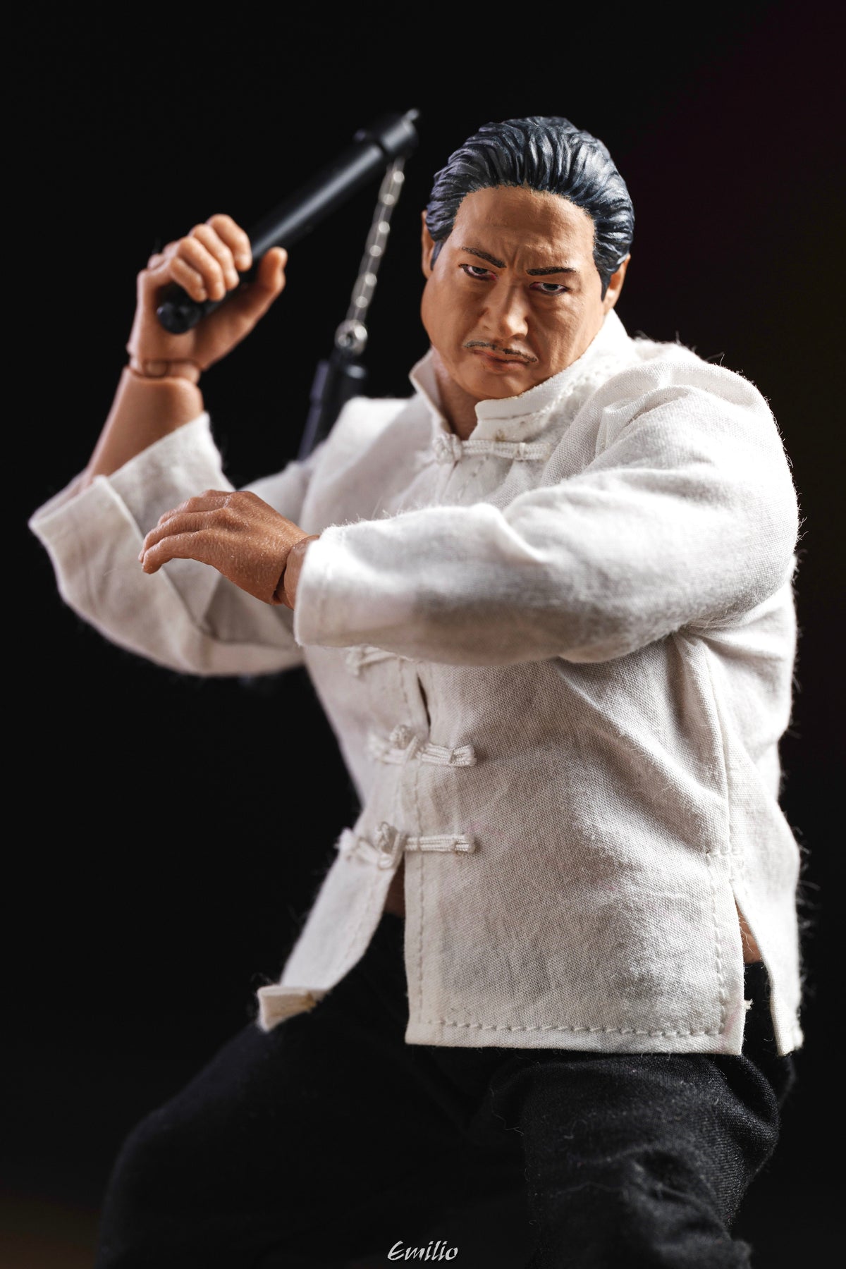 Custom 1/12 Clothing Kong Fu Cloth set (Notaman fat body)
