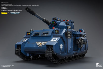 (Pre-Order) Warhammer 40k Ultramarines Predator Destructor with turret-mounted autocannon and sponson-mounted heavy bolters