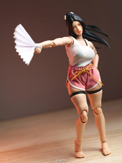 Custom 1/12 Clothing for yoga dress for Notaman Body