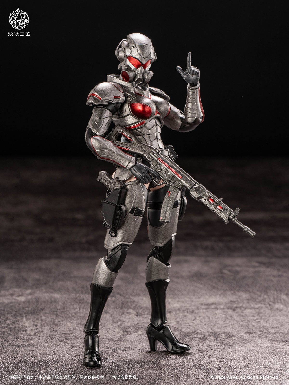 (Pre-Order) Blaze Wave studio 1/12 Galactic Soldier Brynhildr action figure