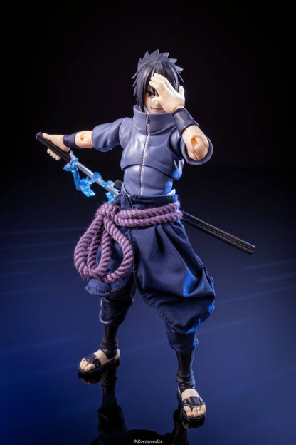 Custom 1/12 Clothing for SHF Naruto Shippuden Sasuke Uchiha