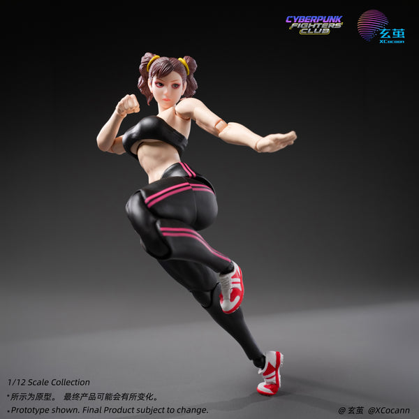 (Pre-Order) Xcocann 1/12 Cyberpunk Fighters Club Shadow Princess CF04
