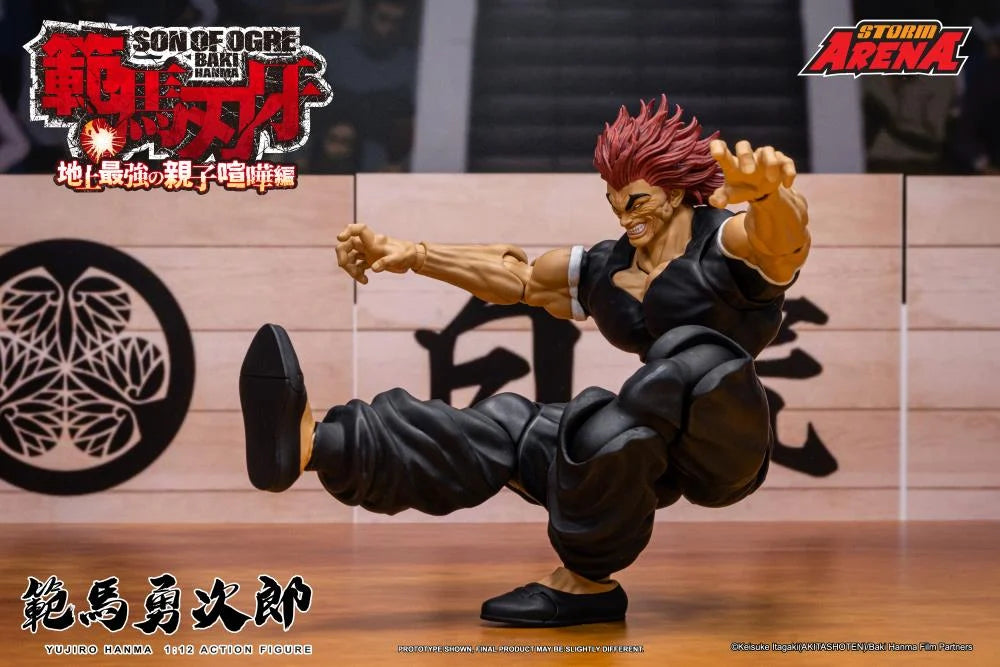 (Pre-Order) Storm Collectibles Baki Hanma: Son of Ogre Storm Arena Yujiro Hanma 1/12 Scale Action Figure