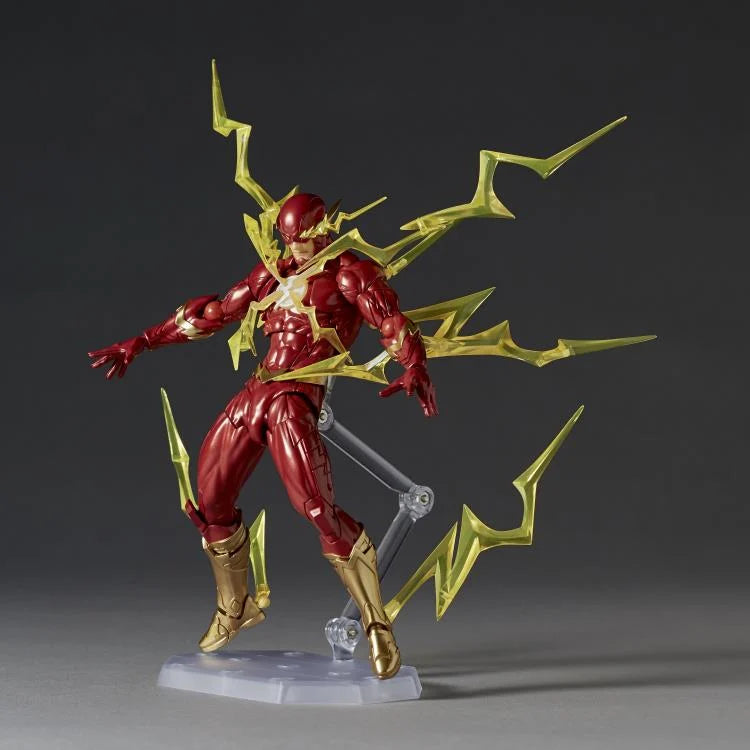 (Pre-Order) DC Comics Amazing Yamaguchi Revoltech NR010 The Flash (Reissue with Bonus)