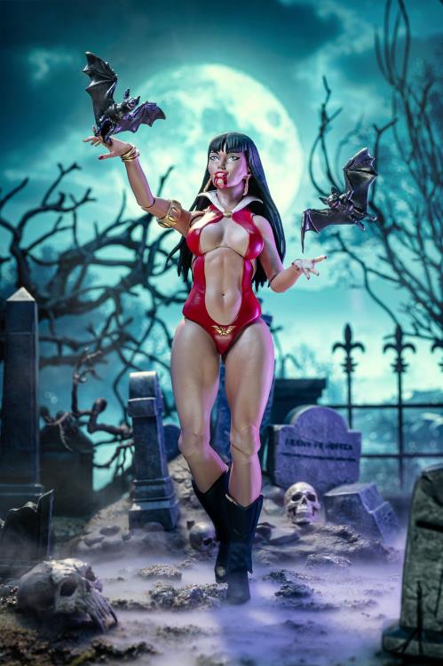 (Pre-Order) FRAZETTA GIRLS Vampirella ICON Collectibles 1/12 Scale Action Figure