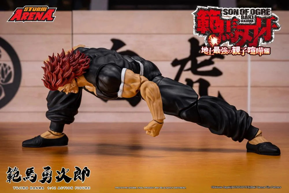 (Pre-Order) Storm Collectibles Baki Hanma: Son of Ogre Storm Arena Yujiro Hanma 1/12 Scale Action Figure
