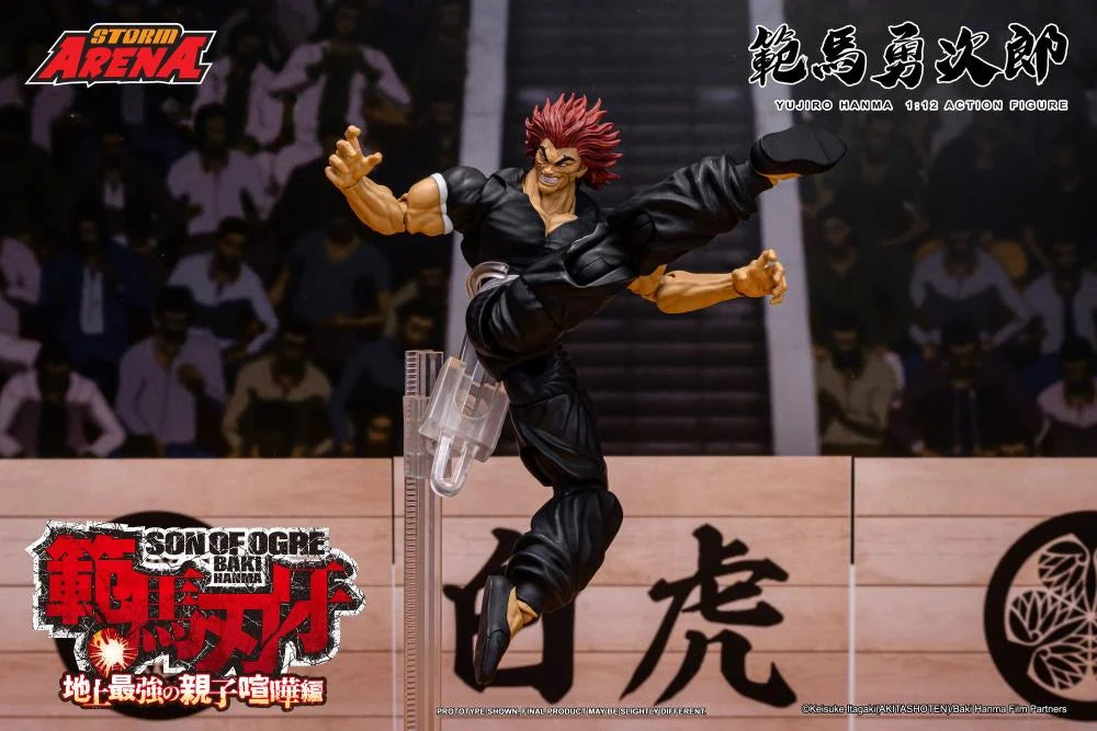 (Pre-Order) Storm Collectibles Baki Hanma: Son of Ogre Storm Arena Yujiro Hanma 1/12 Scale Action Figure