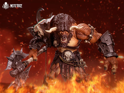 (Pre-Order) Mety toyz Minotaur Gladiator Ragehorn 12inch action figure