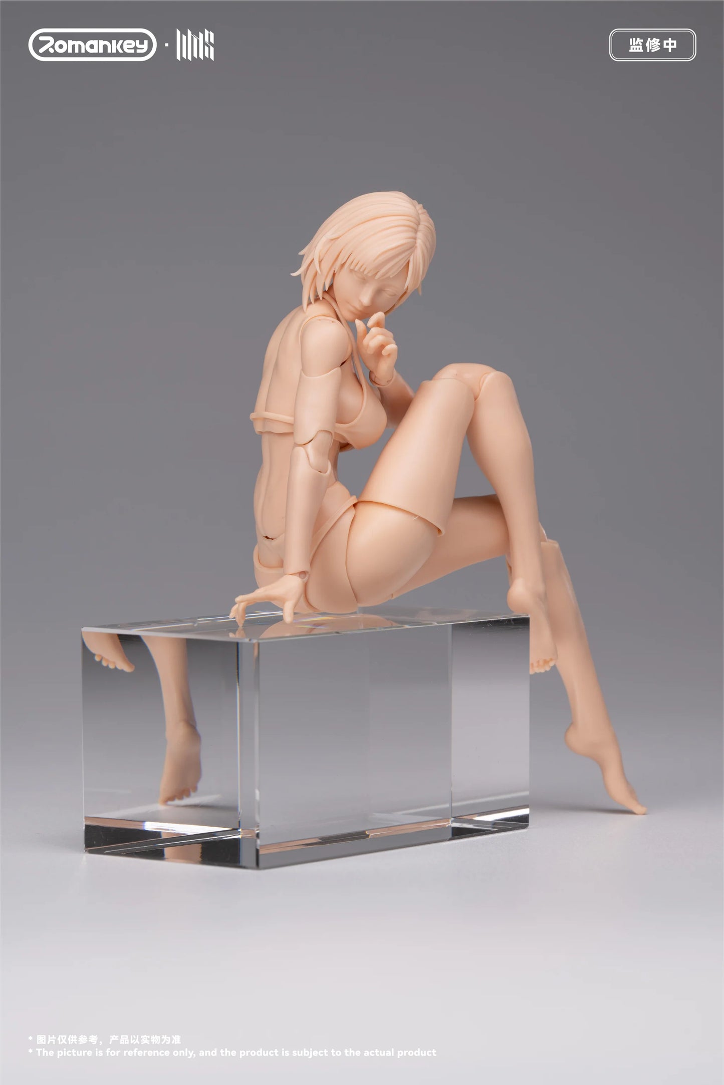 (Pre-Order) Romankey 1/12 Mia UMS004 female body action figure Unpainted and Ex Painted