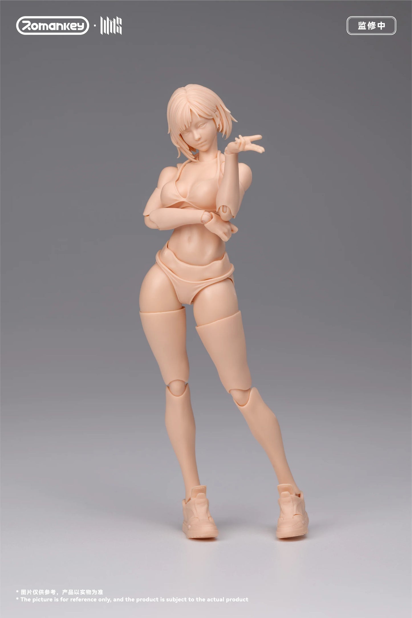 (Pre-Order) Romankey 1/12 Mia UMS004 female body action figure Unpainted and Ex Painted