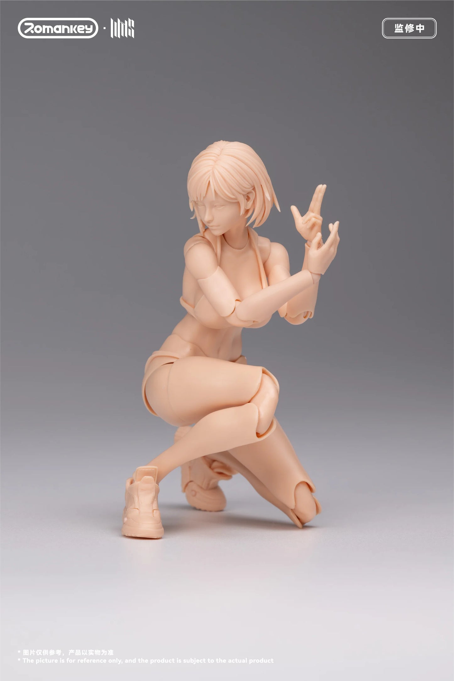 (Pre-Order) Romankey 1/12 Mia UMS004 female body action figure Unpainted and Ex Painted