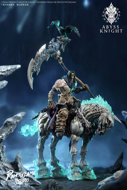 (Pre-Order) Demonflame Studio 1/12 Darksiders Abyss Knight Apocalypse & Despair Cyan Steed Set of 2