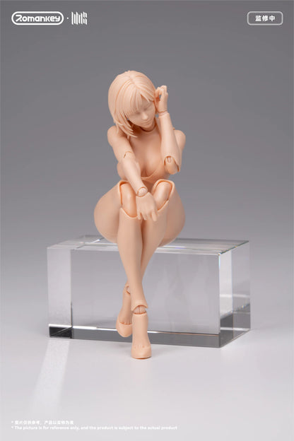 (Pre-Order) Romankey 1/12 Mia UMS004 female body action figure Unpainted and Ex Painted