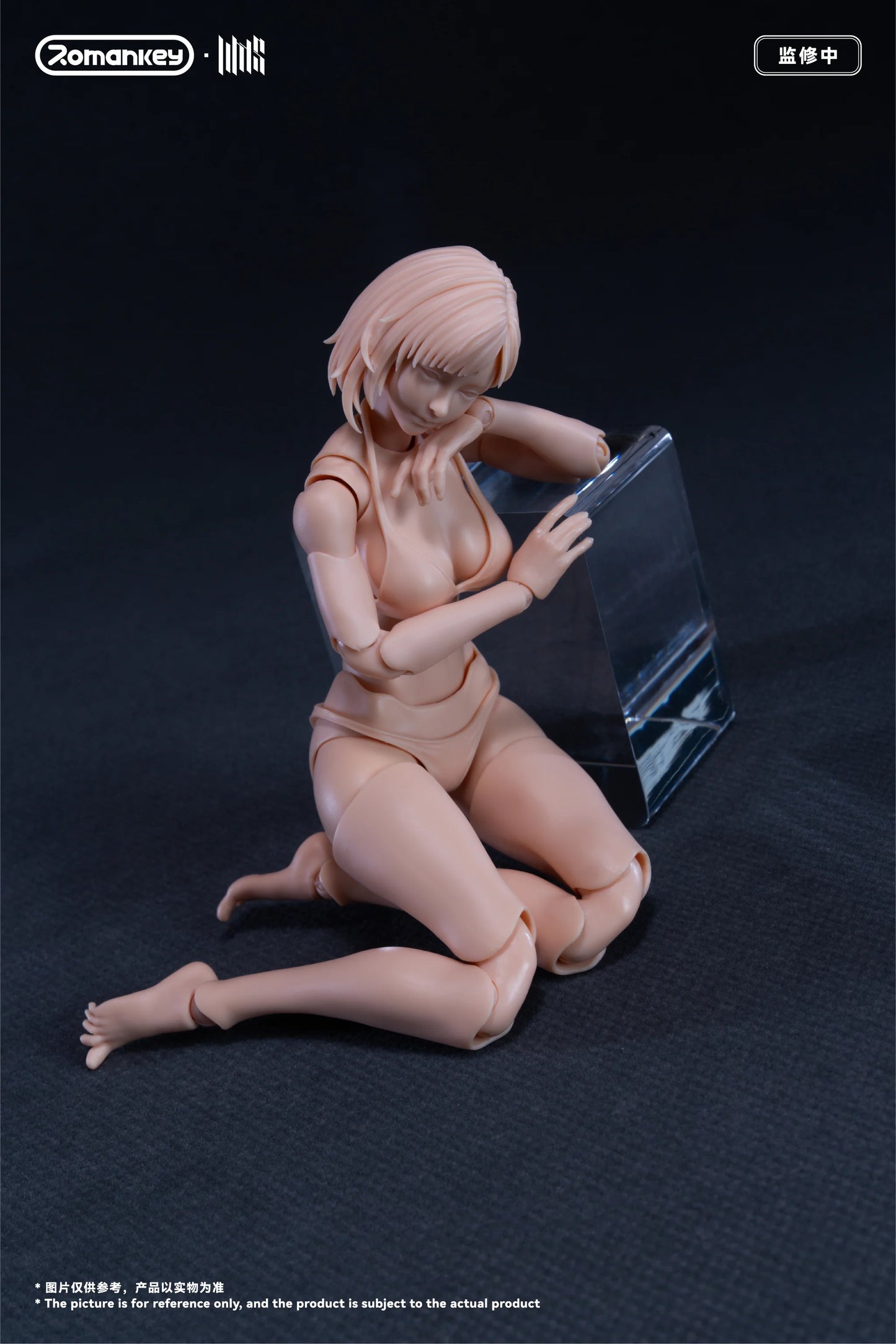 (Pre-Order) Romankey 1/12 Mia UMS004 female body action figure Unpainted and Ex Painted