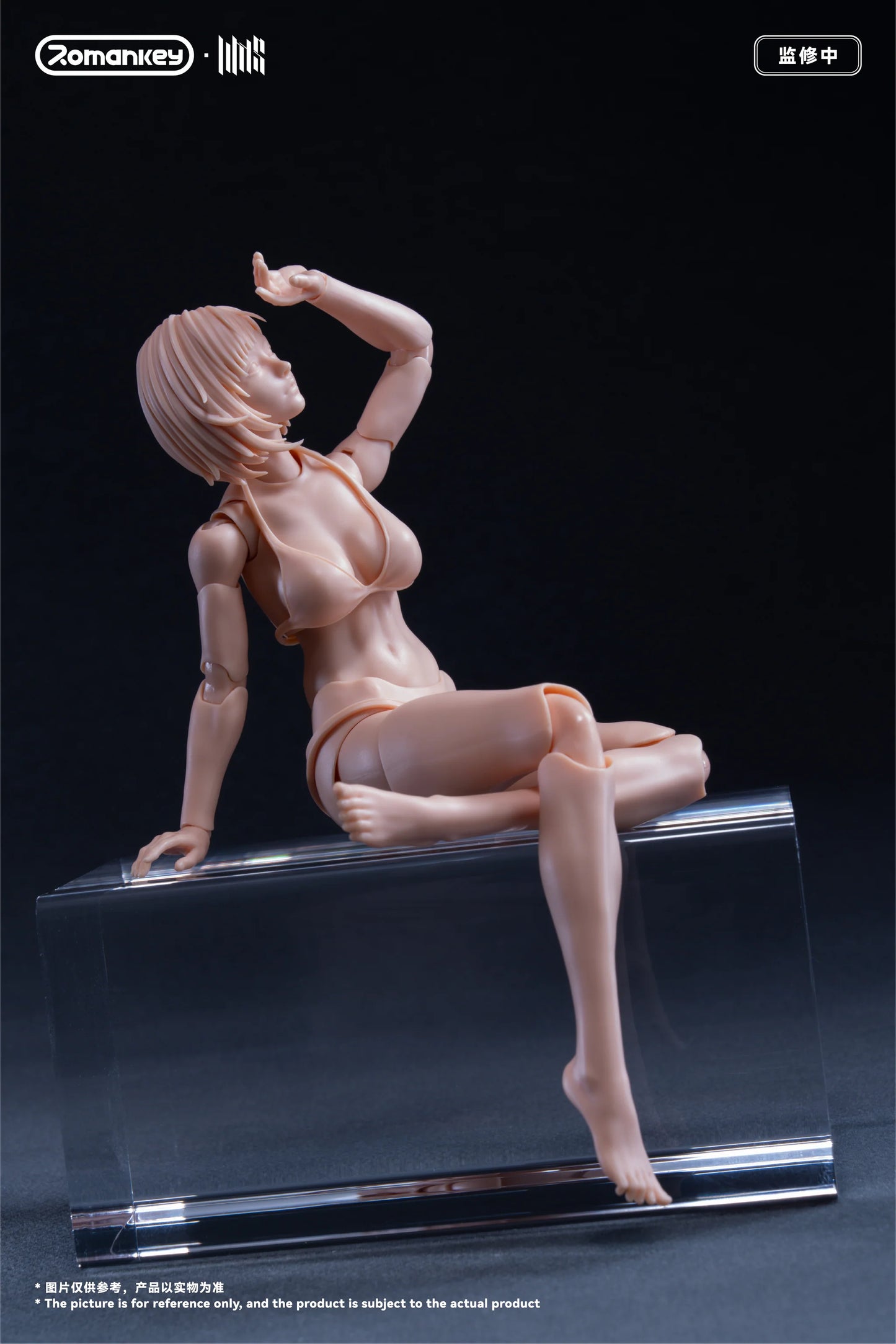 (Pre-Order) Romankey 1/12 Mia UMS004 female body action figure Unpainted and Ex Painted