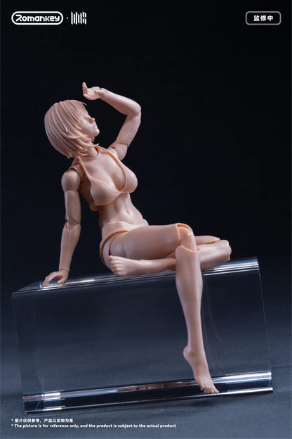 (Pre-Order) Romankey 1/12 Mia UMS004 female body action figure Unpainted and Ex Painted