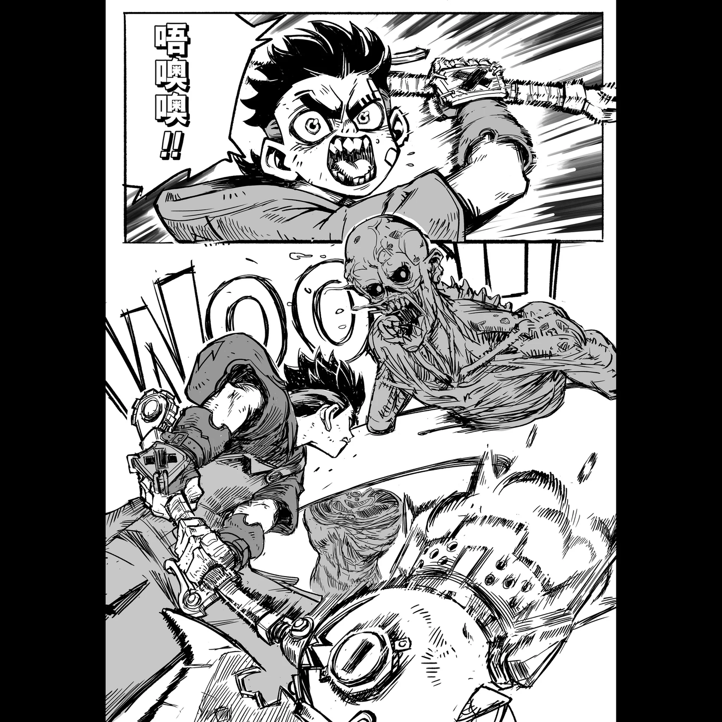 (Pre-Order) DONE Studio 1/12 Rage Z Boys action figure Standard and Deluxe