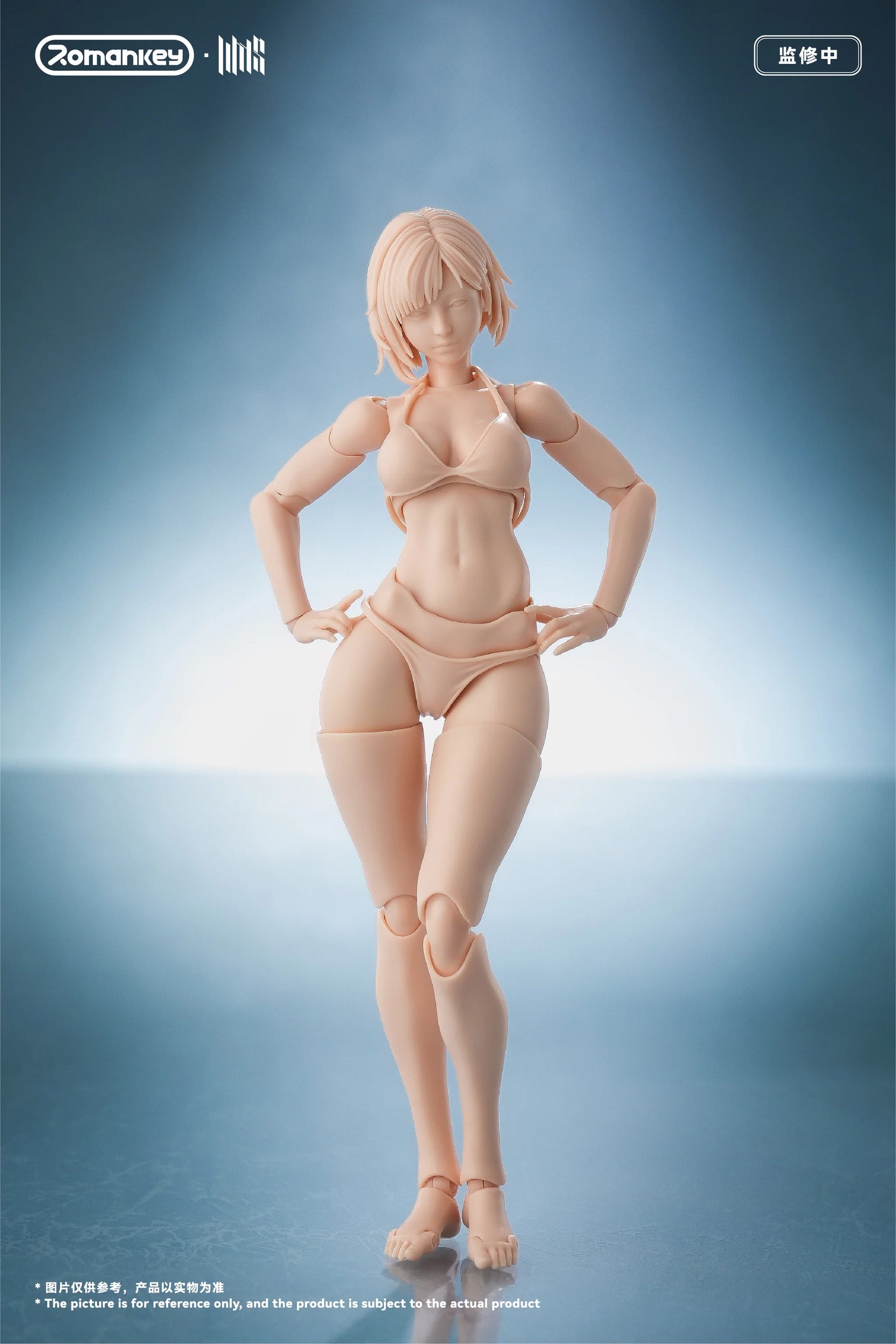 (Pre-Order) Romankey 1/12 Mia UMS004 female body action figure Unpainted and Ex Painted
