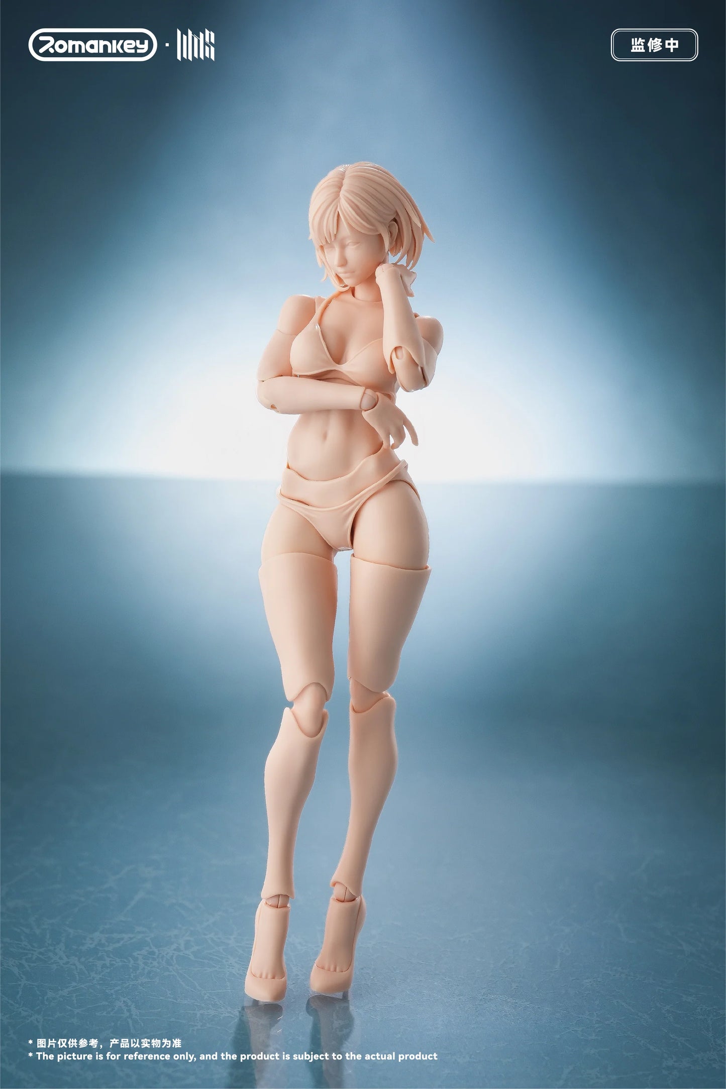 (Pre-Order) Romankey 1/12 Mia UMS004 female body action figure Unpainted and Ex Painted
