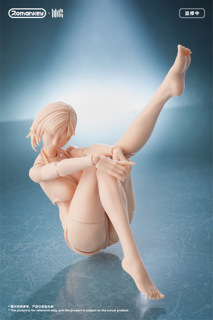 (Pre-Order) Romankey 1/12 Mia UMS004 female body action figure Unpainted and Ex Painted