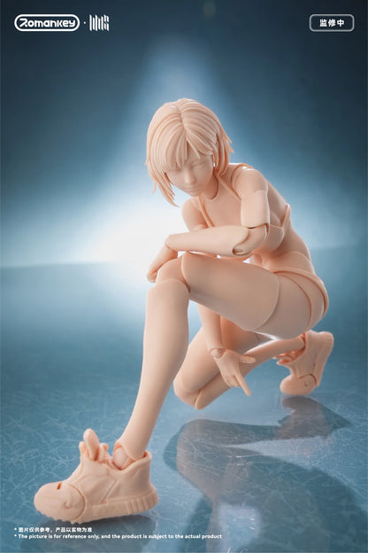 (Pre-Order) Romankey 1/12 Mia UMS004 female body action figure Unpainted and Ex Painted
