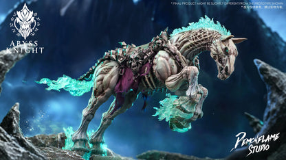 (Pre-Order) Demonflame Studio 1/12 Darksiders Abyss Knight Apocalypse & Despair Cyan Steed Set of 2