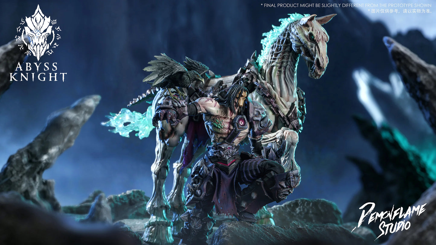 (Pre-Order) Demonflame Studio 1/12 Darksiders Abyss Knight Apocalypse & Despair Cyan Steed Set of 2
