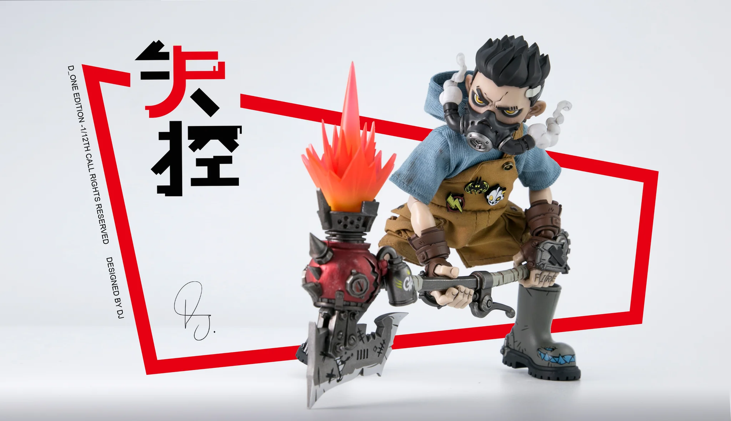 (Pre-Order) DONE Studio 1/12 Rage Z Boys action figure Standard and Deluxe