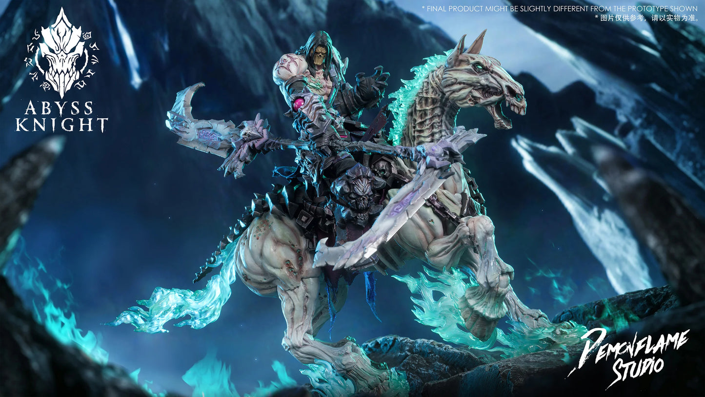 (Pre-Order) Demonflame Studio 1/12 Darksiders Abyss Knight Apocalypse & Despair Cyan Steed Set of 2