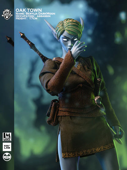 (Pre-Order) Lazy Monster Studio Oak Town 1/12 Darkmoon Assassin and Sorceress