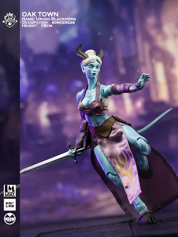 (Pre-Order) Lazy Monster Studio Oak Town 1/12 Darkmoon Assassin and Sorceress