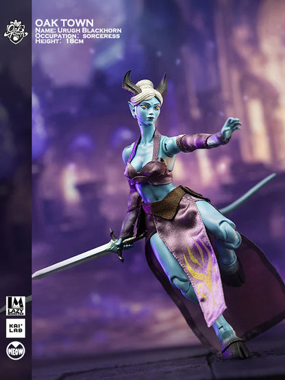 (Pre-Order) Lazy Monster Studio Oak Town 1/12 Darkmoon Assassin and Sorceress