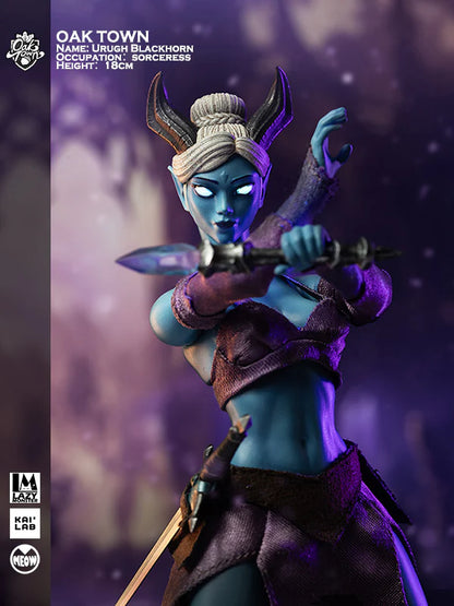 (Pre-Order) Lazy Monster Studio Oak Town 1/12 Darkmoon Assassin and Sorceress