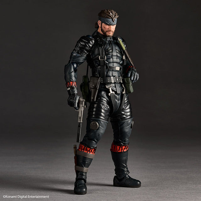 (Pre-Order) Revoltech Amazing Yamaguchi Naked Snake Sneaking Suit Ver. (METAL GEAR SOLID Delta: SNAKE EATER) Action Figure [with Bonus]
