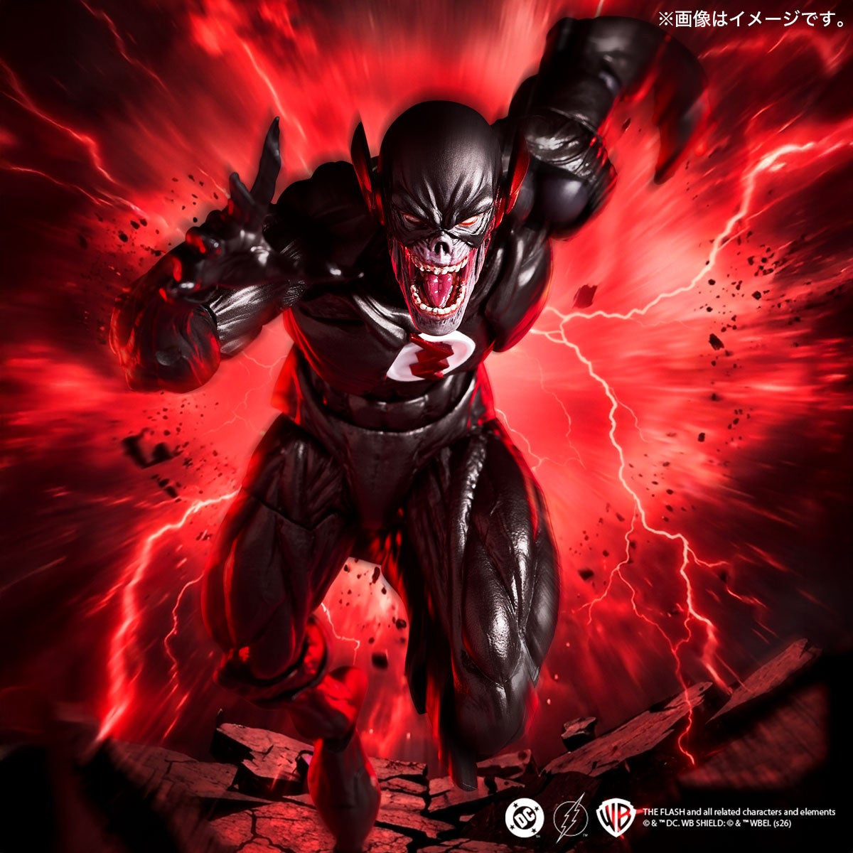 (Pre-Order) Revoltech Amazing Yamaguchi Black Flash Action Figure (with Bonus)