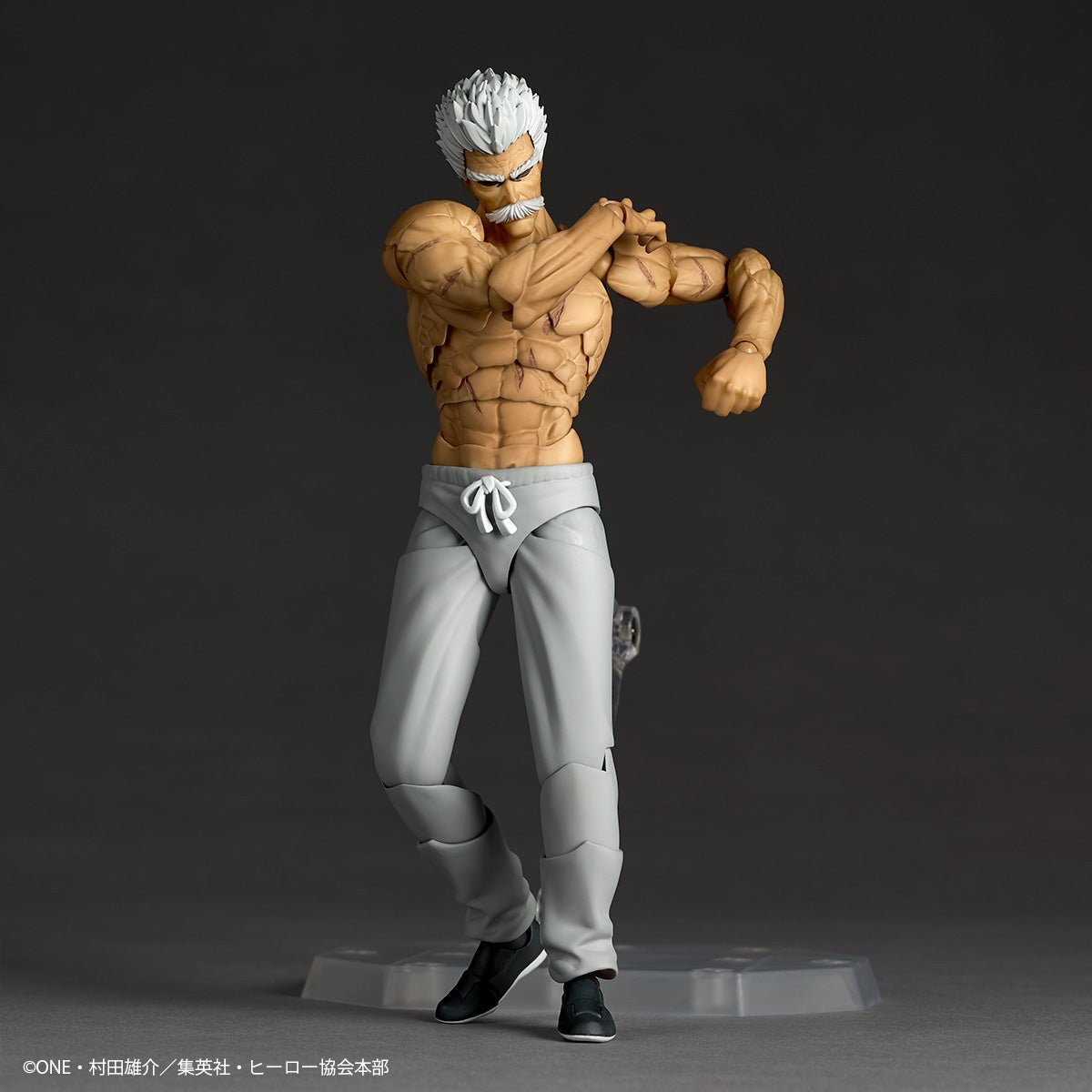 (Pre-Order) Revoltech Amazing Yamaguchi Silver Fang (One-Punch Man) Action Figure [with Bonus]