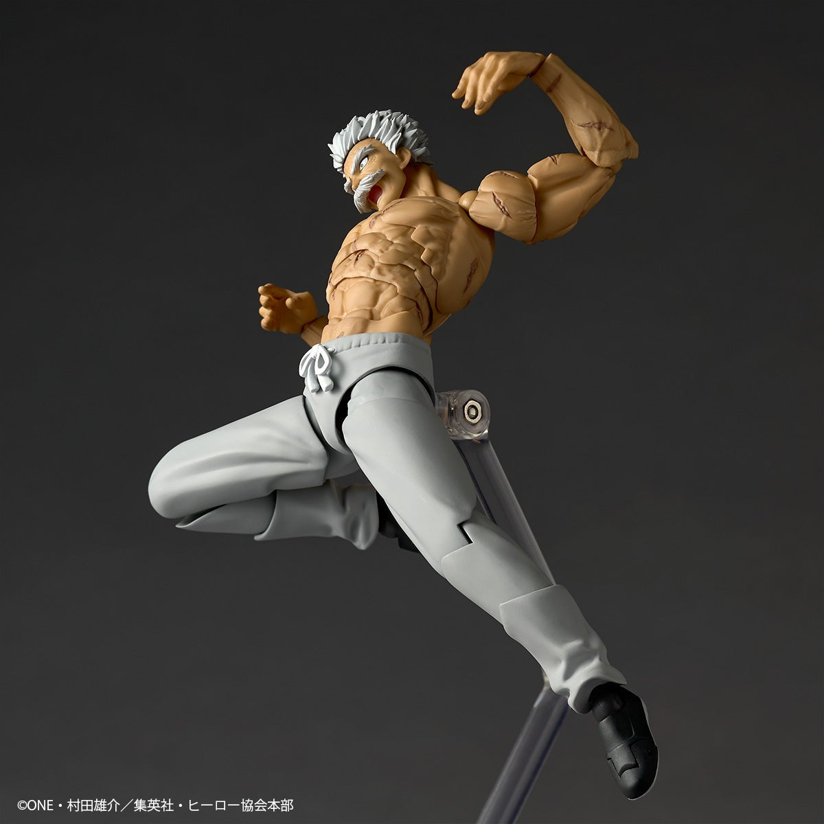 (Pre-Order) Revoltech Amazing Yamaguchi Silver Fang (One-Punch Man) Action Figure [with Bonus]