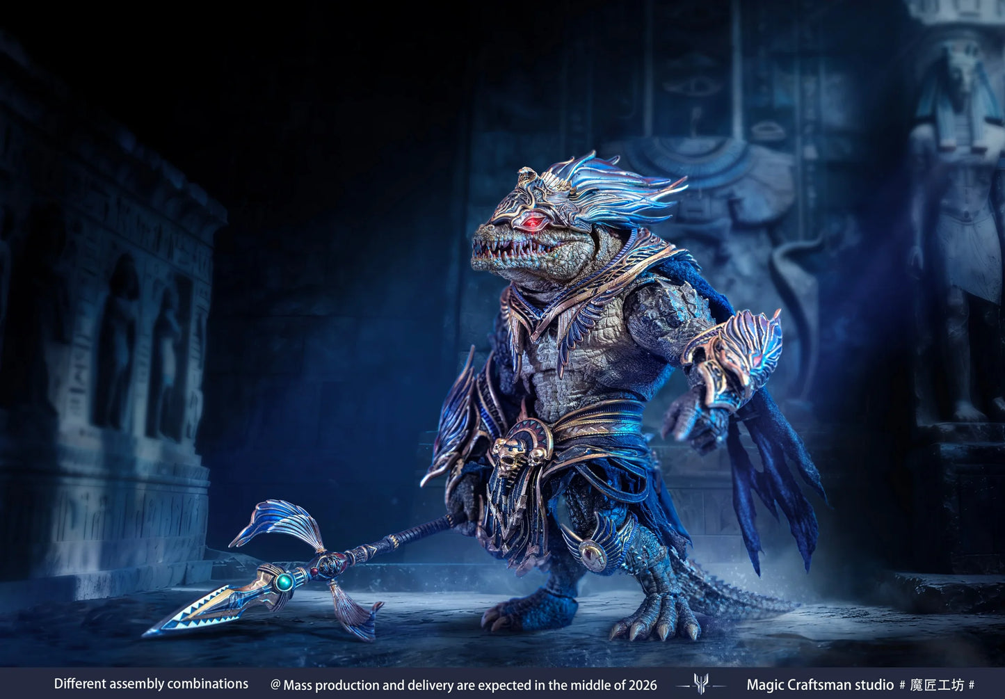 (Pre-Order) Magic Craftsman studio Temple of chaos Sobek 9.5inch Action Figure